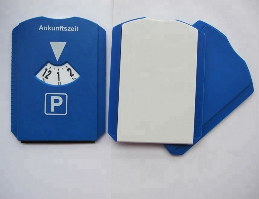 Parking Made Easy with Euro Auto Blue Plastic Parking Disc and Standard